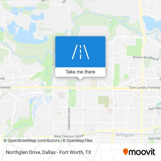 Mapa de Northglen Drive