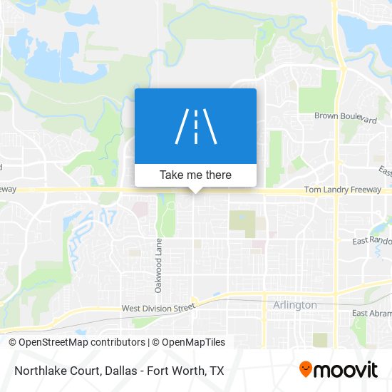 Northlake Court map