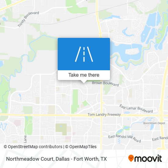 Northmeadow Court map