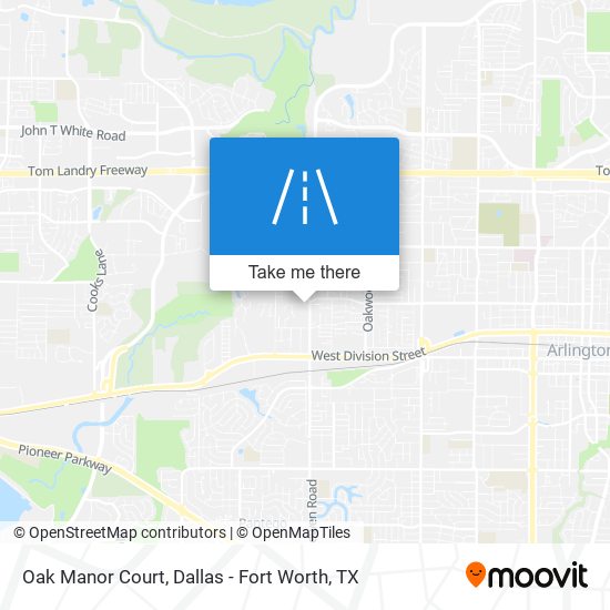 Mapa de Oak Manor Court