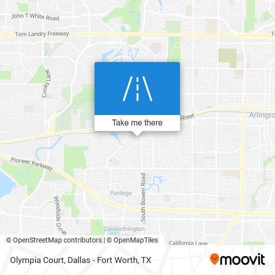 Olympia Court map