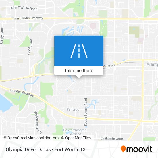 Mapa de Olympia Drive