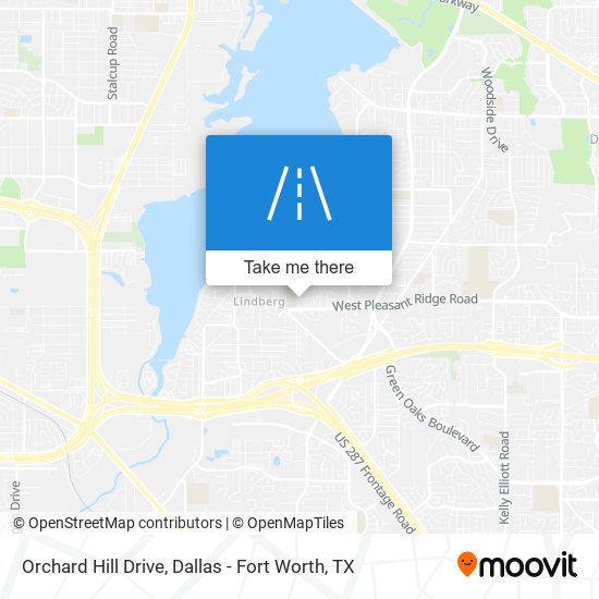 Orchard Hill Drive map