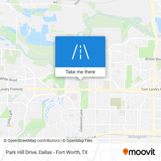 Park Hill Drive map