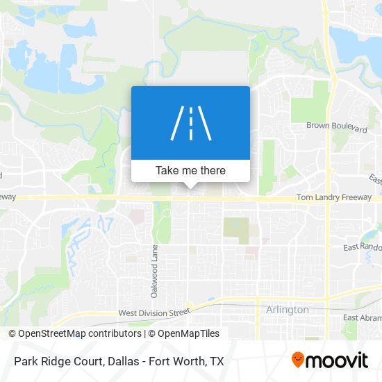 Mapa de Park Ridge Court