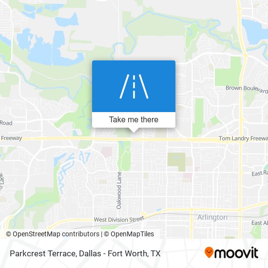 Mapa de Parkcrest Terrace