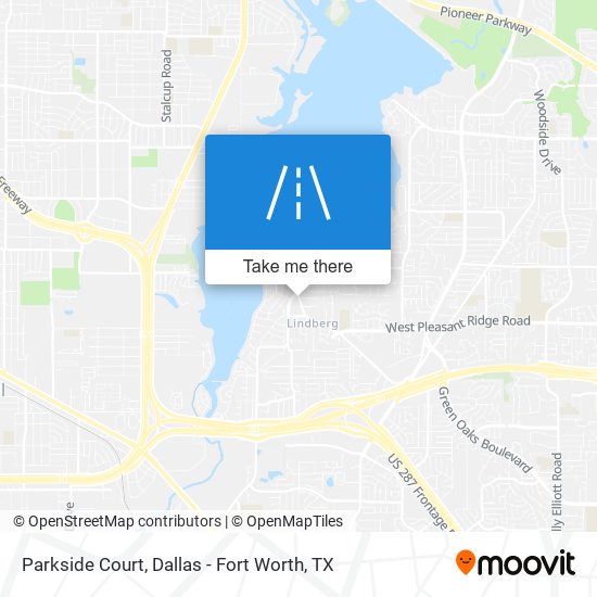 Mapa de Parkside Court
