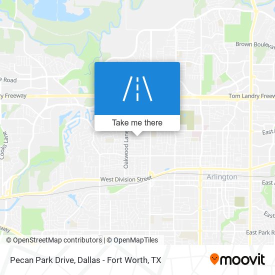 Pecan Park Drive map
