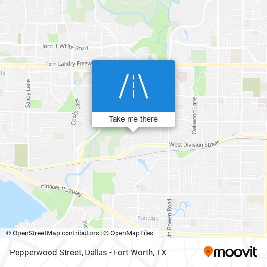 Mapa de Pepperwood Street