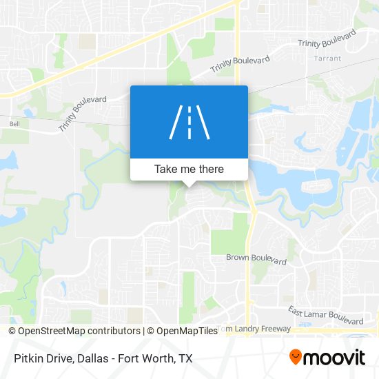 Pitkin Drive map
