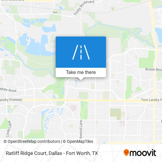 Mapa de Ratliff Ridge Court