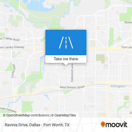 Mapa de Ravinia Drive