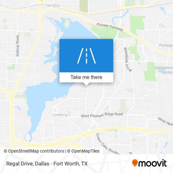 Regal Drive map