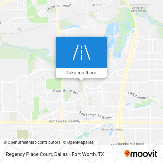 Mapa de Regency Place Court