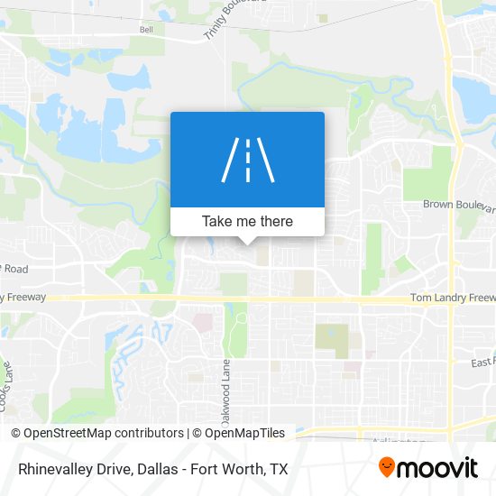 Rhinevalley Drive map