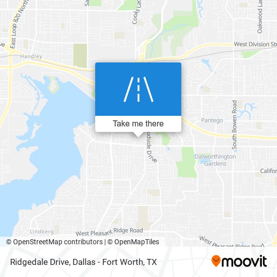 Mapa de Ridgedale Drive