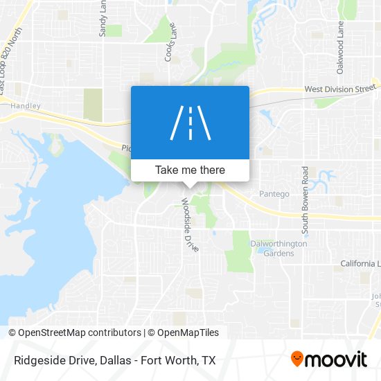 Mapa de Ridgeside Drive