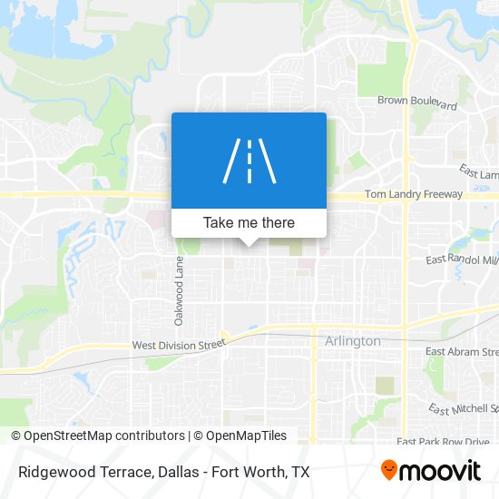 Ridgewood Terrace map