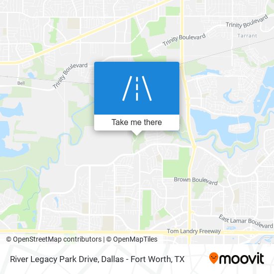 Mapa de River Legacy Park Drive