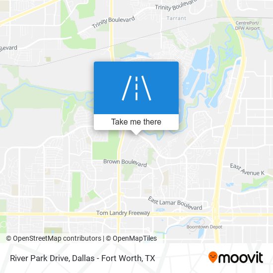 River Park Drive map