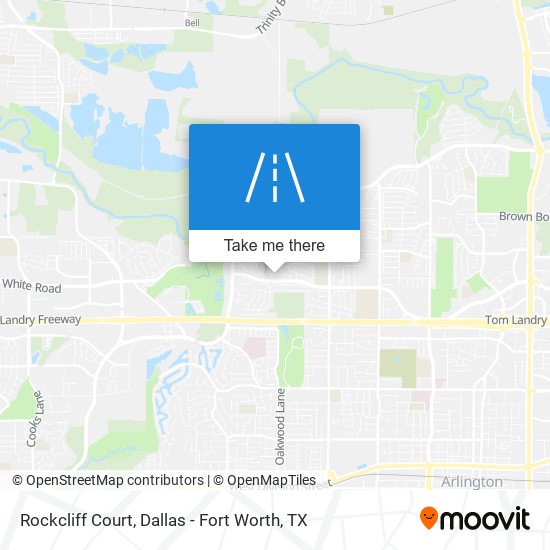Mapa de Rockcliff Court