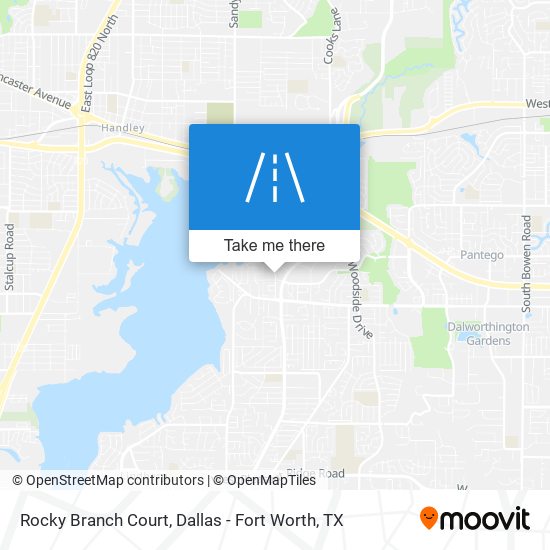 Rocky Branch Court map