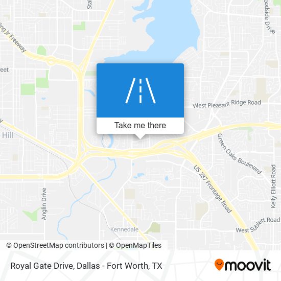 Mapa de Royal Gate Drive