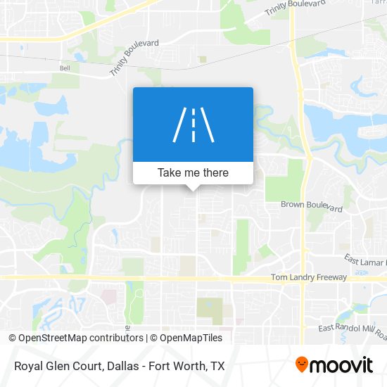 Royal Glen Court map