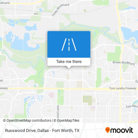 Mapa de Russwood Drive