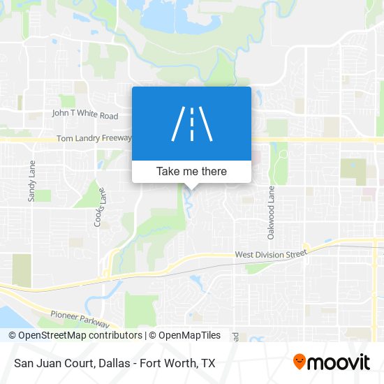 San Juan Court map
