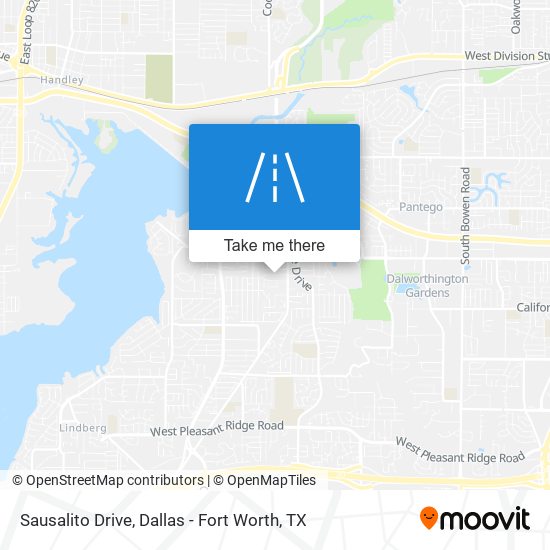 Mapa de Sausalito Drive