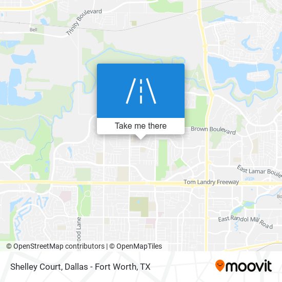 Shelley Court map
