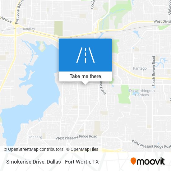 Smokerise Drive map