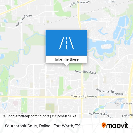 Southbrook Court map