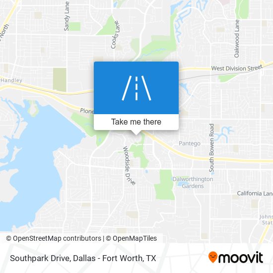 Southpark Drive map