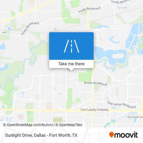 Sunlight Drive map