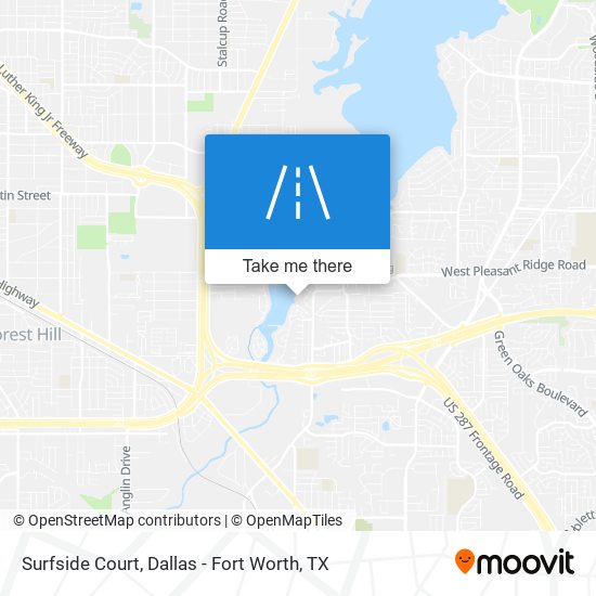 Surfside Court map