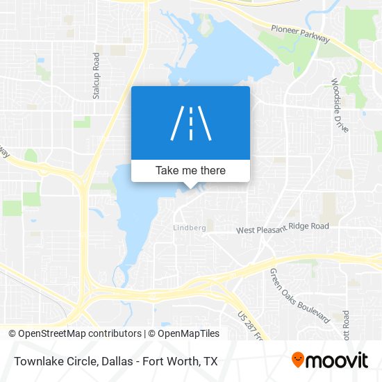 Townlake Circle map