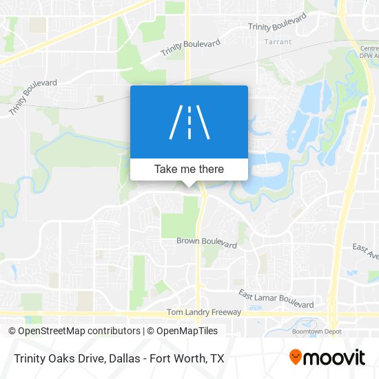 Trinity Oaks Drive map