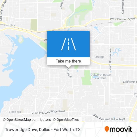 Trowbridge Drive map