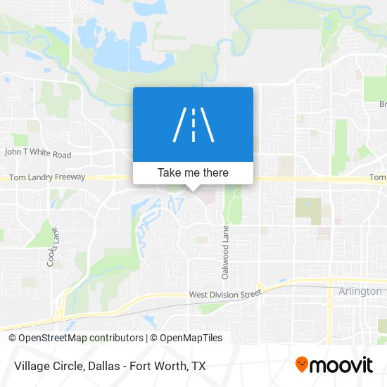 Village Circle map