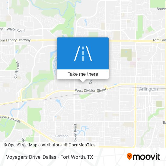 Voyagers Drive map