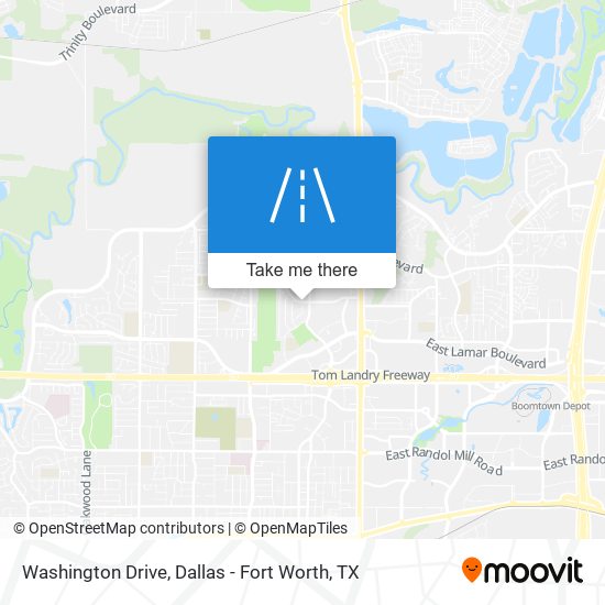 Mapa de Washington Drive