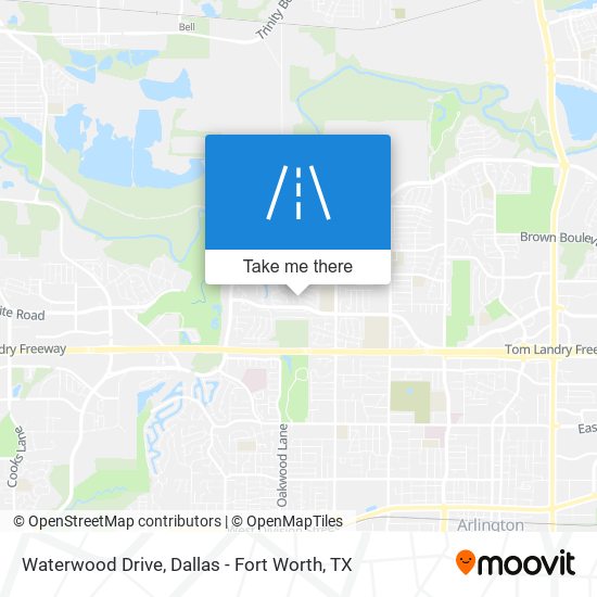 Waterwood Drive map