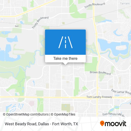Mapa de West Beady Road