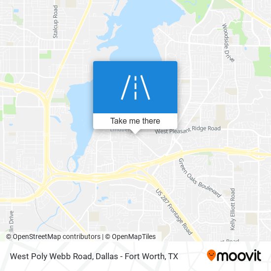 West Poly Webb Road map