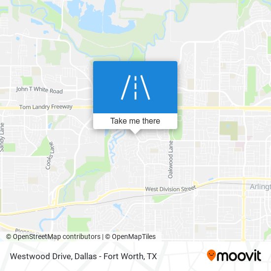 Westwood Drive map