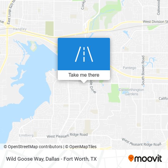 Wild Goose Way map