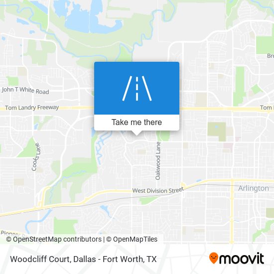 Mapa de Woodcliff Court