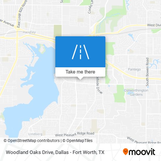 Woodland Oaks Drive map